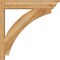 Ekena Millwork Thorton Rough Sawn Traditional Outlooker, Western Red Cedar, 6"W x 28"D x 28"H OUT06X28X28THR01RWR - alternate 3